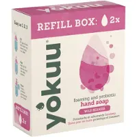 Yokuu Savon pour les mains Probiotique - Baies Sauvages - Recharge 2x300 ml Savon