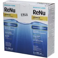 Renu Bausch&Lomb Renu Solution multifonction avancée pour lentilles souples 3x360ml