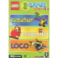 Lego 3 Games Creator Legoland Loco Pc