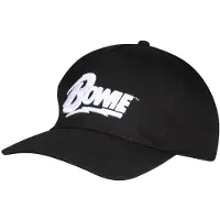 David Bowie Casquette de - High Build Logo - pour Unisexe - noir - Taille Standard