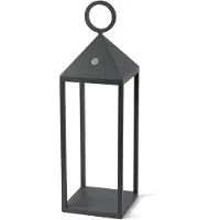 Faro Lampe d'extérieur LED rechargeable Lanterne ARGUS IP54 Gris foncé