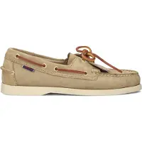 Sebago pour homme. 78123GW Portland Artisan Ox taupe Portland Artisan Ox Chaussures de bateau en cuir (42), Plat, Lacets, Casuel