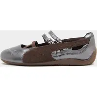 Puma Ballerines à lanières 'Speedcat Lux' marron / argent