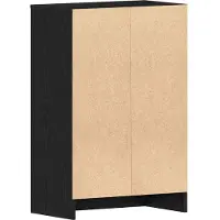 vidaXL Meuble à chaussures avec étagère Chêne noir 60 x 35 x 92 cm