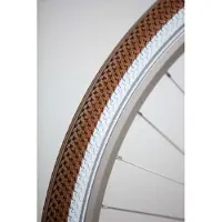 Cortina Bearing Co. Cortina Tire Canberra 28 x 1,75 Caramel blanc Refluen