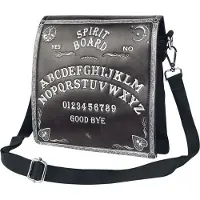 Nemesis Now Sac à bandoulière Gothic de - Ouija - pour Unisexe - noir/blanc - Taille Standard
