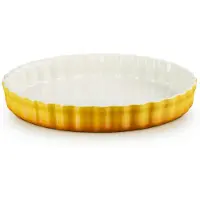 Le Creuset MOULE À TARTE 28 CM NECTAR, Moule à gâteau, Orange