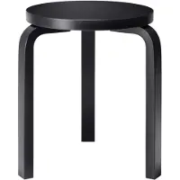 Artek Stool 60 Tabouret Black | Black