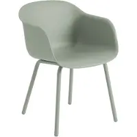 Muuto Fiber Outdoor Chaise Dusty Green