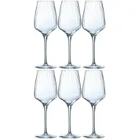 AS Discount 6 verres à pied 35 cl Symétrie - Chef&Sommelier