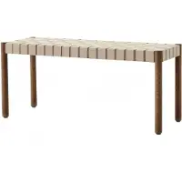 &tradition Betty TK4 Banc Smoked Oiled Oak | Natural Webbing