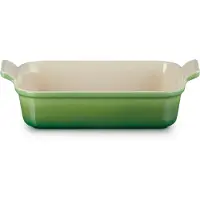 Le Creuset plat de cuisson carré, 2,30L, 26 cm, vert