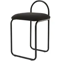 AYTM Angui Low Chaise de Bar Anthracite Boucle