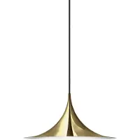 Gubi Semi Pendant Ø 30 | Polished Brass