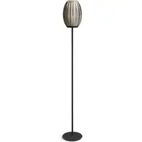Herstal Lampadaire , Noir, Salon / séjour, Verre