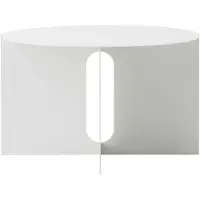 Audo Copenhagen Androgyne Table Ø63 Ivory Base