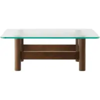 Audo Copenhagen Brasilia Lounge Table Dark Stained Oak