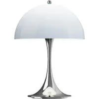Louis Poulsen Lampe de table portable Panthella 250 chrome opale bleu gris