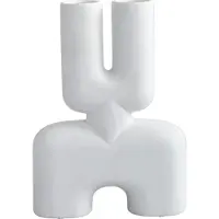 101 Copenhagen Vase Double Cobra Bone White | Medio