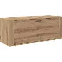 vidaXL Cabinet à chaussures chêne artisanal 100 x 35 x 38 cm