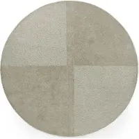 Normann Copenhagen Tapis plat Ø280cm gris chaud