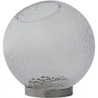 AYTM Globe Bubbles Vase avec Support Clear | Ø 17
