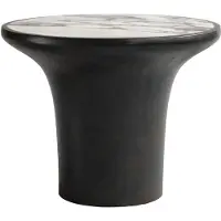 101 Copenhagen Trumpet Table Calacatta | Low