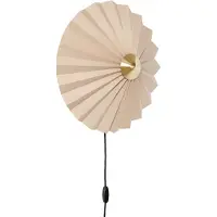 Hubsch Pliss Applique Zand/laiton | 991310