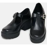 KOI Talons hauts Rockabilly de - Kazuki Switch Mary Janes - EU36 - EU41 - pour Femme - noir - Taille EU 41