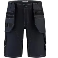 Tricorp 506123 Pantalon De Travail En Jean Functional Stretch - Court - Ink - 58