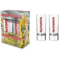 Iron Maiden Lot de verres à shots de - pour Indifférent - transparent - Taille Standard
