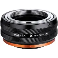 K&F Concept Adaptateur d'objectif K&F M42 - Fujifilm X (IV PRO)