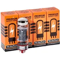 Tube Amp Doctor 6L6GCM-STR Redbase Selected Premium Matched Quartet lampes de puissance (lot de 4)
