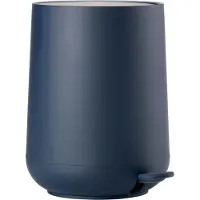 Zone Denmark Seau à cosmétiques Nova 3 l ABS Soft Touch bleu mat