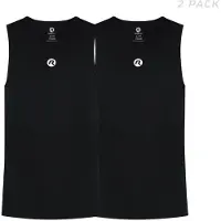 Rogelli Hommes, T-shirt fonctionnel, Sous-vêtement sans manches Core II (M, S), Noir, S, M