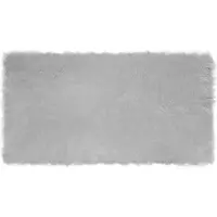 vidaXL Tapis Gris 80 x 150 cm Acrylique, polyester