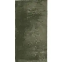 vidaXL Tapis HUARTE à poils courts doux et lavable vert forêt 60x110cm