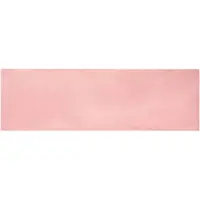 vidaXL Tapis antidérapant en fourrure synthétique Olite Rose 80 x 250 cm Polyester