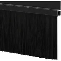 vidaXL Joints d'étanchéité pour portes, à fixer, 6 pièces, 100 cm, alliage d'aluminium