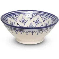 Safaary Bol Marocain Bleu Zerbia Mya Ø 20 x 8cm