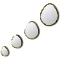 Safaary Miroir marocain Œuf 4 pièces