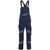 Kübler Salopette Activiq Cotton+ bleu foncé/anthracite 52 (52)
