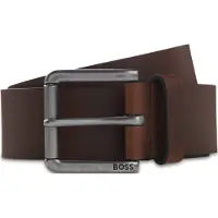 BOSS Joris Sz40 10249599 Belt Marron 80 cm Homme