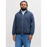 Jack & Jones Rush Harrington Plus Size Jacket Bleu 3XL / Regular Homme