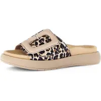 Gabor Mule beige / marron / brun foncé