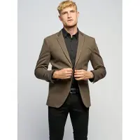 TeeShoppen Veste de costume ' The Original ' brun foncé