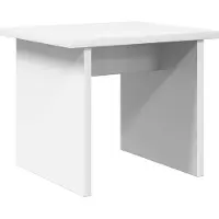 vidaXL Cabinet à chaussures avec étagère 2 pcs Blanc Bois d'ingénierie