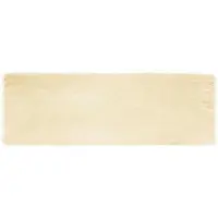 vidaXL Tapis en Peau de Mouton Synthétique Crème 80 x 250 cm Polyester