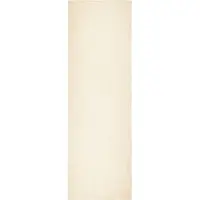 vidaXL Tapis HUARTE à poils courts doux et lavable crème 80x250 cm