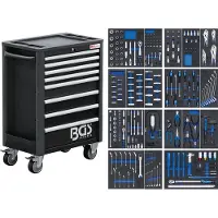 Bgs 4114 Chariot d'atelier Profi Exclusive complet avec 259 outils